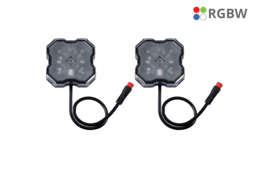 Diode Dynamics DD7461 Stage Series RGBW LED Rock Light (Add-on 2-pack)