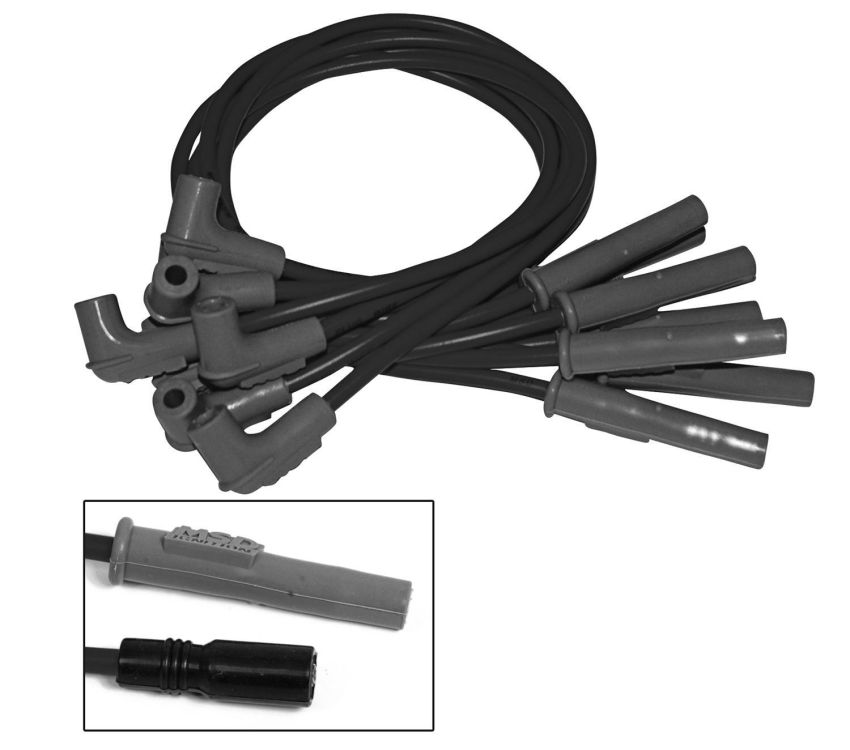 MSD IGNITION MSD32073 8.5mm Wire Set - GM LS Series w/Remote Coil