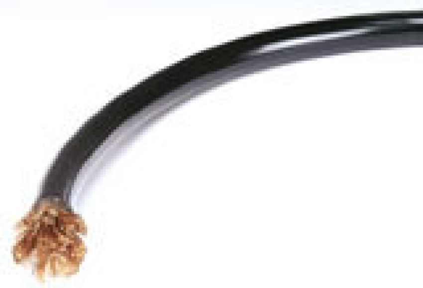 QUICKCAR RACING PRODUCTS QRP57-104 Power Cable 2 Gauge Blk 125' Roll