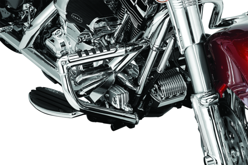 Kuryakyn 8653 Rear Master Cylinder Cover 08-Up Touring Models Chrome