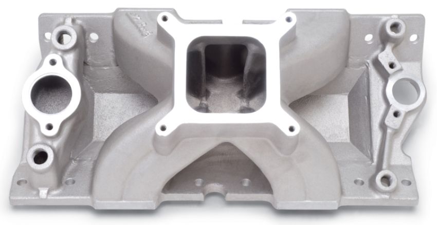 EDELBROCK EDE2814 SBC Victor Bowtie Manifold - Vortec