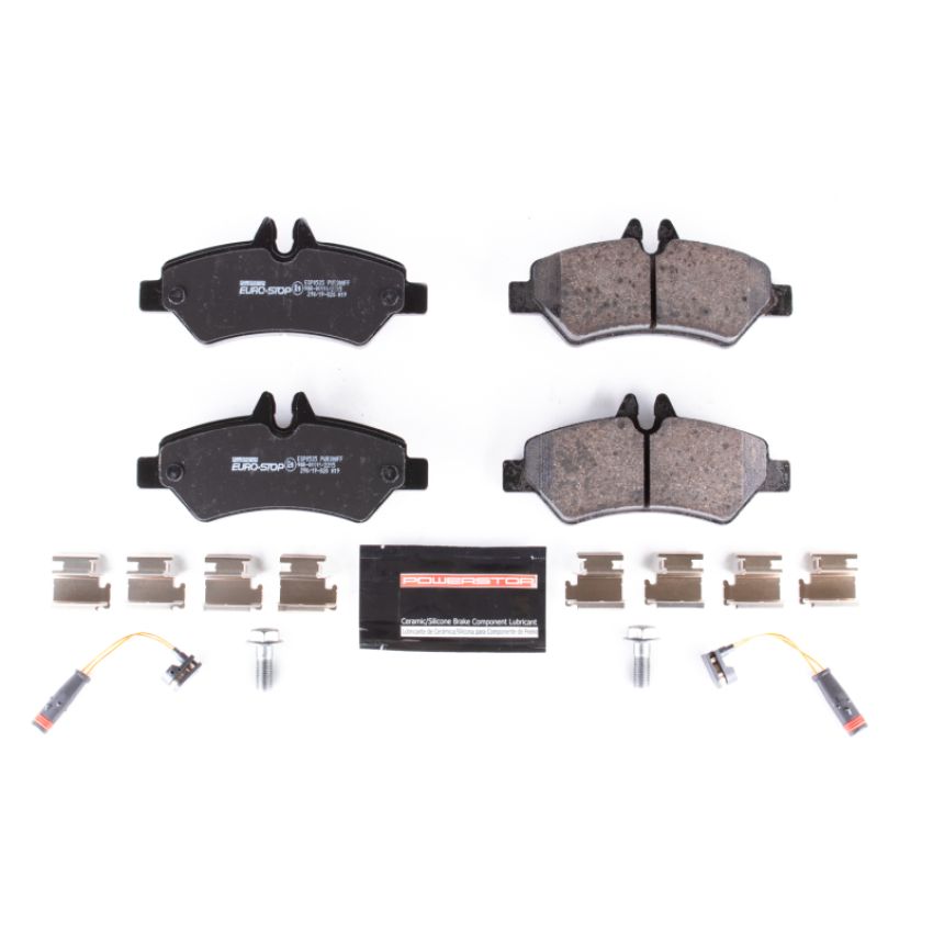 PowerStop ESP0535 EuroStop ECE-R90 Certified Brake Pad Set