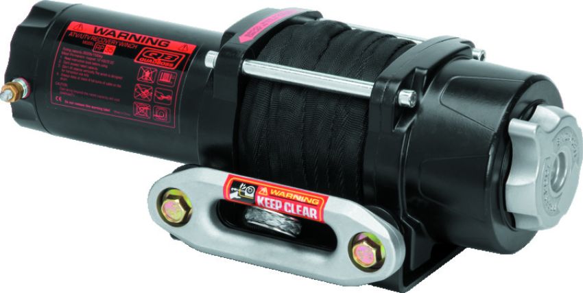 QuadBoss 608703 Winch 3500Lb W/Synthetic Rope