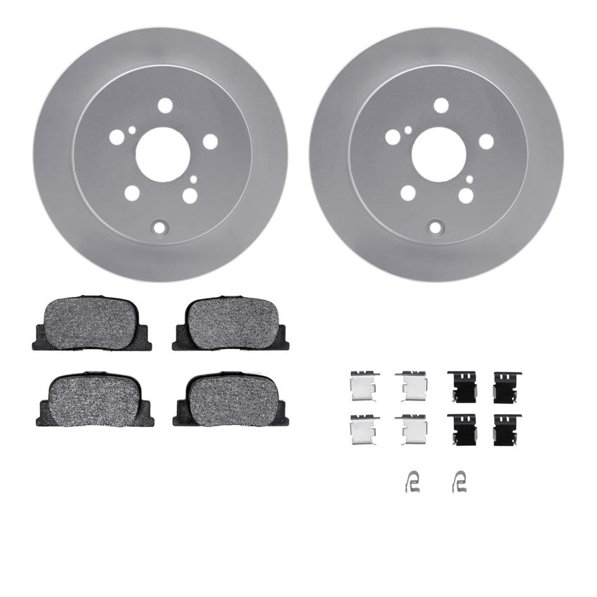 Dynamic Friction 4512-76119 Rotor Kit