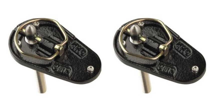 OMP RACING, INC. OMPEB0-0490 Hood Pins Zinc Plated