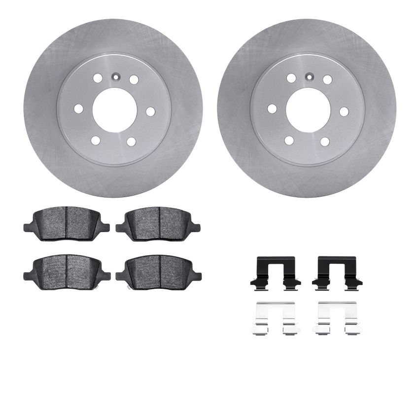 Dynamic Friction 6512-52100 Rotor Kit