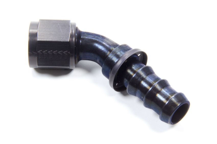 AEROQUIP AERFCL1524 #10 45 Degree Socketless Black