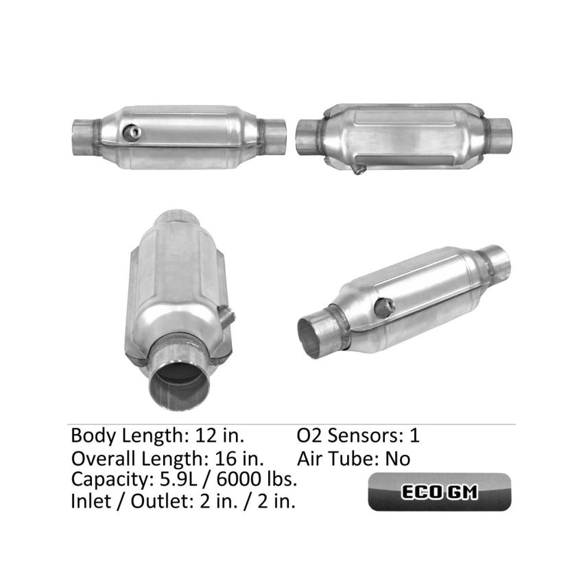 Eastern Catalytic 99734 Federal / EPA Catalytic Converter - Universal