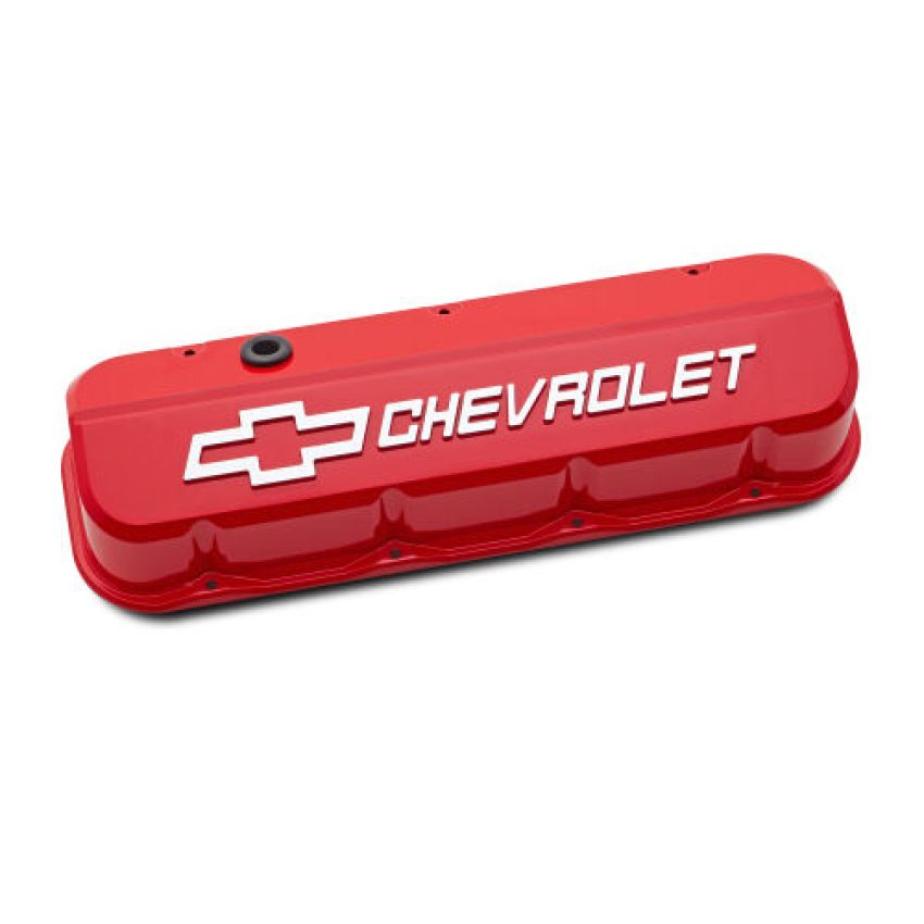 PROFORM PFM141-873 Slant Edge Valve Covers BBC Red