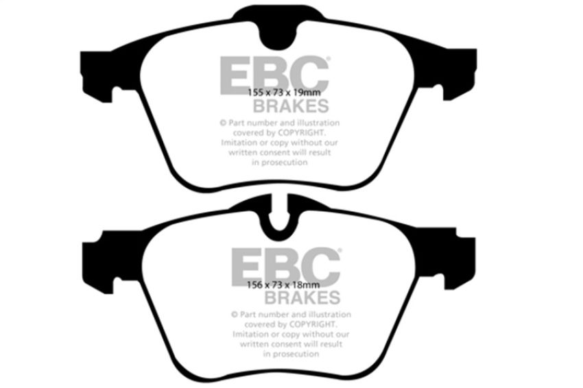 EBC Brakes DP51912NDX Bluestuff NDX Full Race Brake Pads