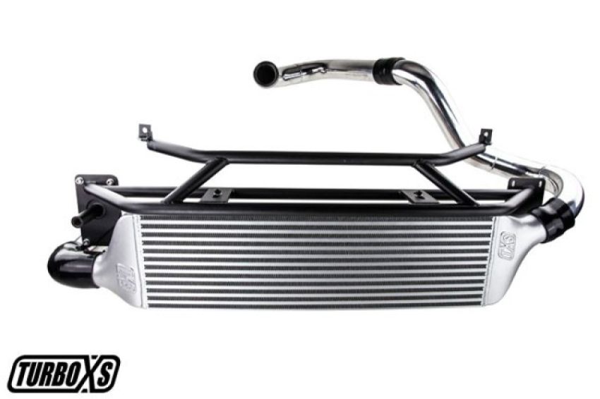 Turbo XS W15-FMIC-POL FMIC for 15-16 Subaru WRX - Polished Pipes
