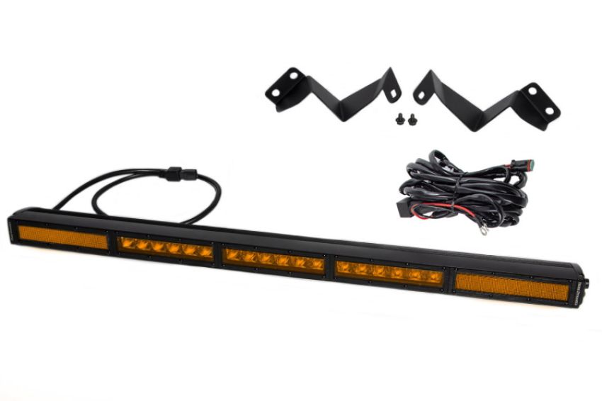 Diode Dynamics DD6075 16-21 Toyota Tacoma SS30 Stealth Lightbar Kit - Amber Combo