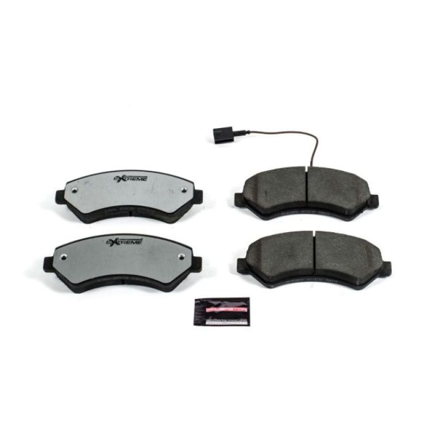PowerStop Z36-1540A PowerStop - Z36 Truck and SUV Carbon-Fiber Ceramic Brake Pads with Hardware Kit