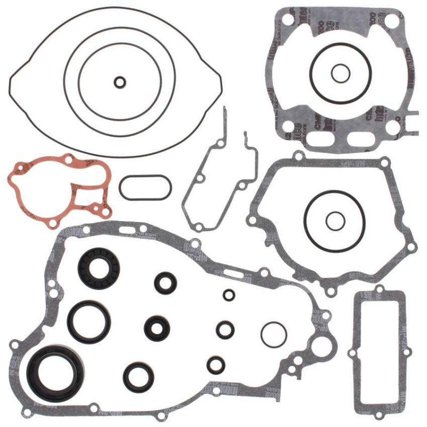 Vertex Pistons 811668 Vertex Gaskets 99-00 Yamaha YZ250 Complete Gasket Kit w/ Oil Seals