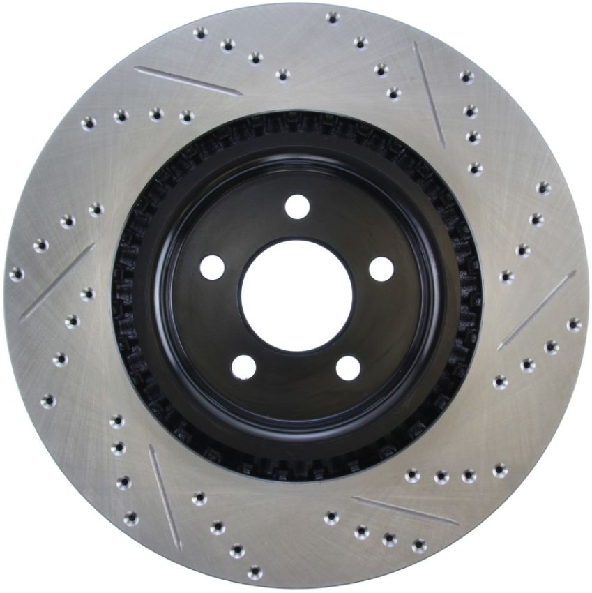 Stoptech 127.61089R Slotted & Drilled Sport Brake Rotor