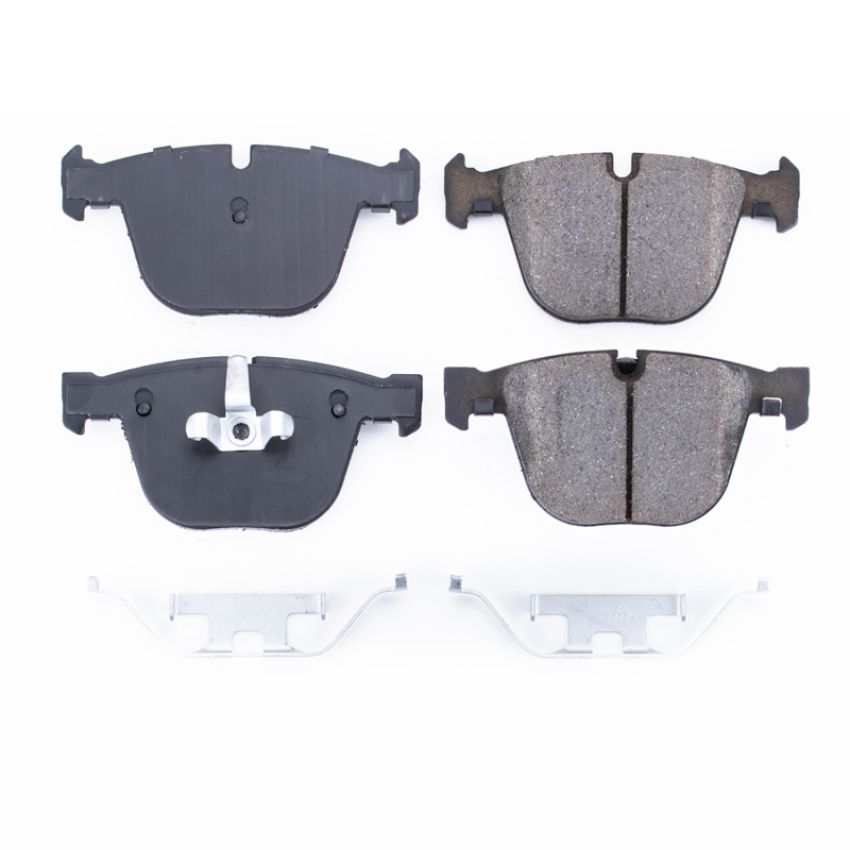 PowerStop 17-919A PowerStop - Z17 Low-Dust Ceramic Brake Pads with Hardware