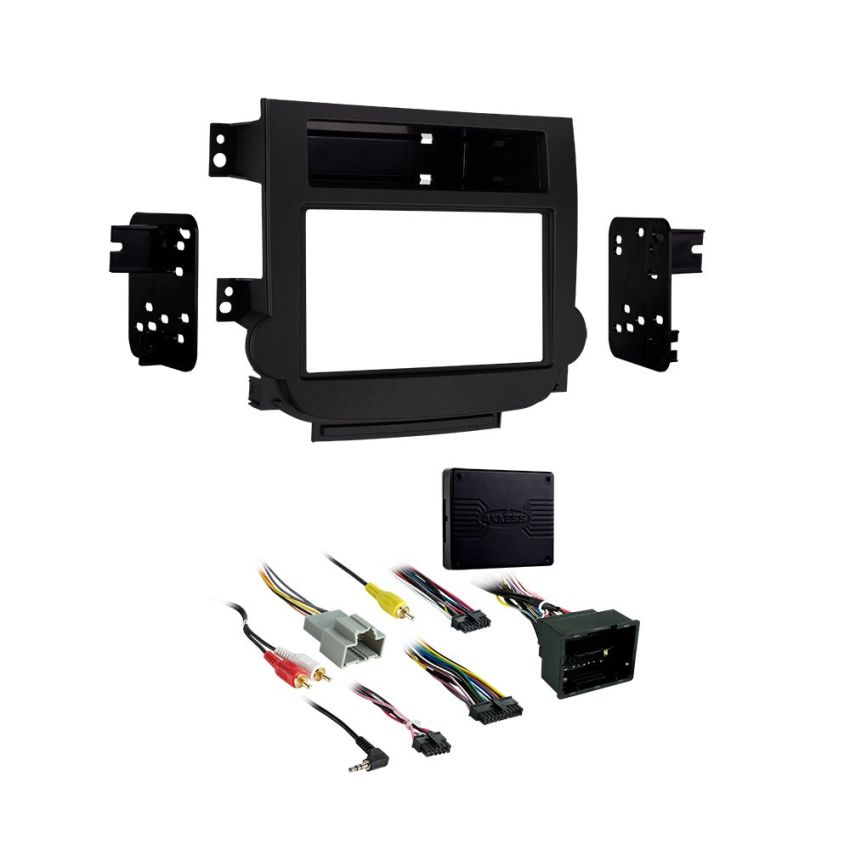 Metra 95-3318B Chevrolet Malibu with Auto Climate 2013- DDIN Dash Kit (Black)
