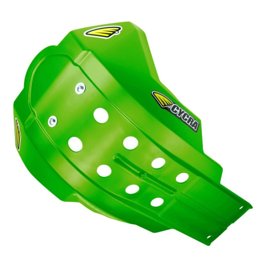 Cycra 1CYC-6210-72 09-15 Kawasaki KX450F Full Armor Skid Plate - Green