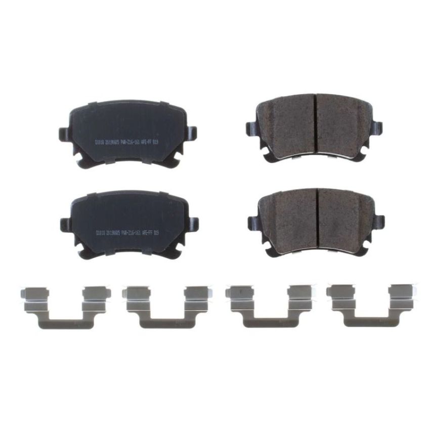 PowerStop 17-1018 PowerStop - Z17 Low-Dust Ceramic Brake Pads with Hardware