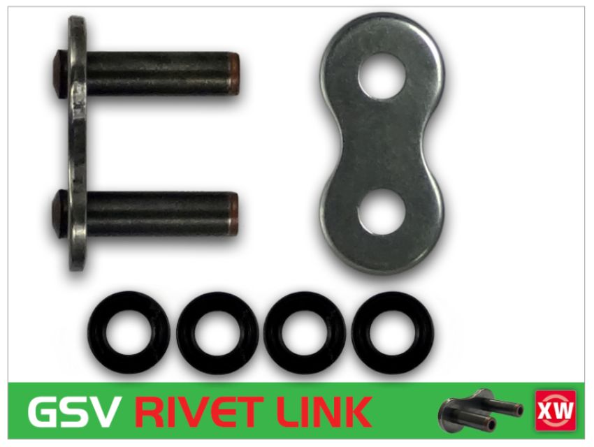 RK Chain 630GSV-RL 630GSV Rivet Link - Natural