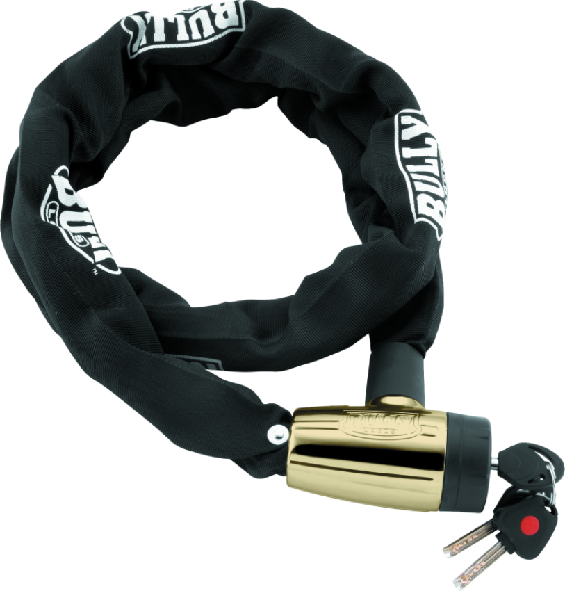 BikeMaster 132236 Bully Lock Heavyduty 5.5 Chain 12x12mm Integrated Lock