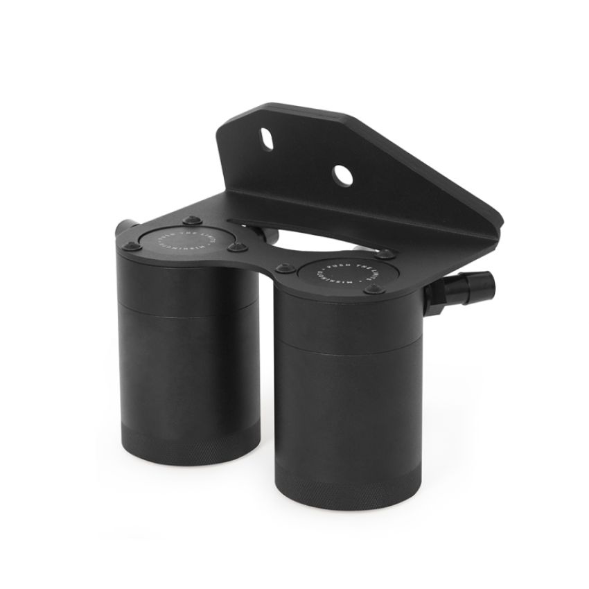 Mishimoto MMBCC-F27T-18SBE 18+ Ford F-150 2.7L EcoBoost Baffled Oil Catch Can Kit - Clear