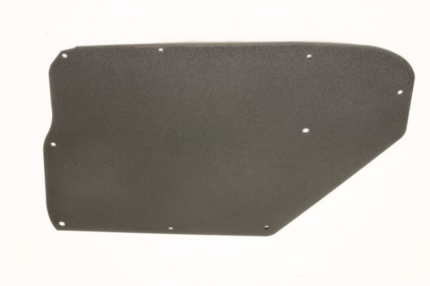 BMR Suspension FP006H BMR 64-67 A-Body A/C Delete Panel (Aluminum) - Black Hammertone
