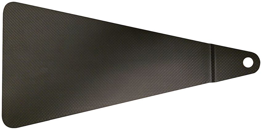 ALLSTAR PERFORMANCE ALL55091 Jacobs Ladder Cover 3/8in Hole Carbon Fiber