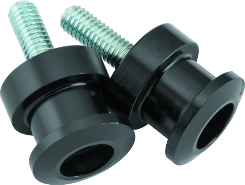 BikeMaster 151629 Alum Spool Kit Lite - 6mm - Black