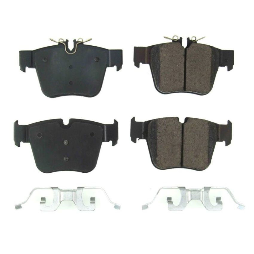 PowerStop 17-1872 PowerStop - Z17 Low-Dust Ceramic Brake Pads with Hardware