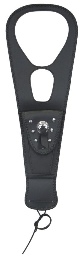 Mustang Motorcycle 93321 Mustang 02-08 Honda VTX1800 Cruiser Tank Bib w/Studs- Black
