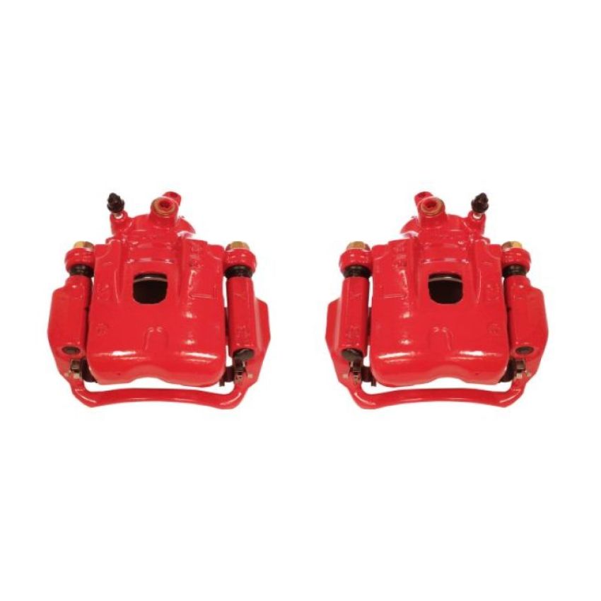 PowerStop S2012 Red Powder Coated Calipers