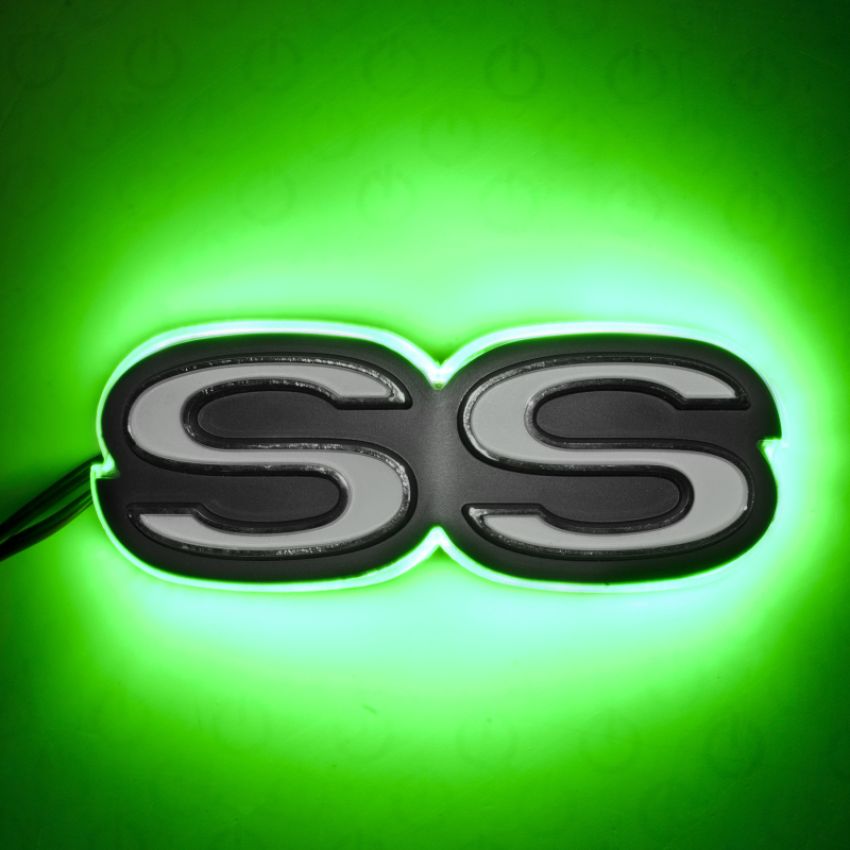 Oracle Lighting 3095-004 Green Illuminated SS Emblem