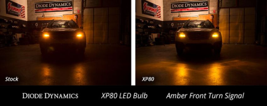 Diode Dynamics DD0007S 1156 XP80 LED - Amber (Single)