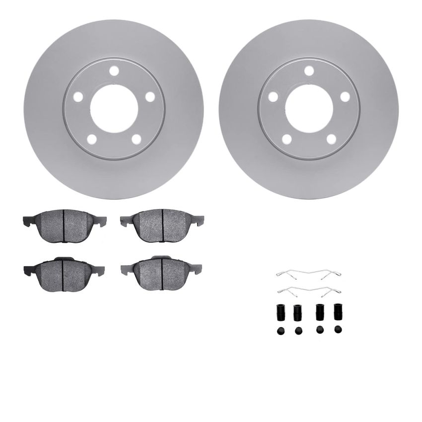 Dynamic Friction 4512-80067 Rotor Kit