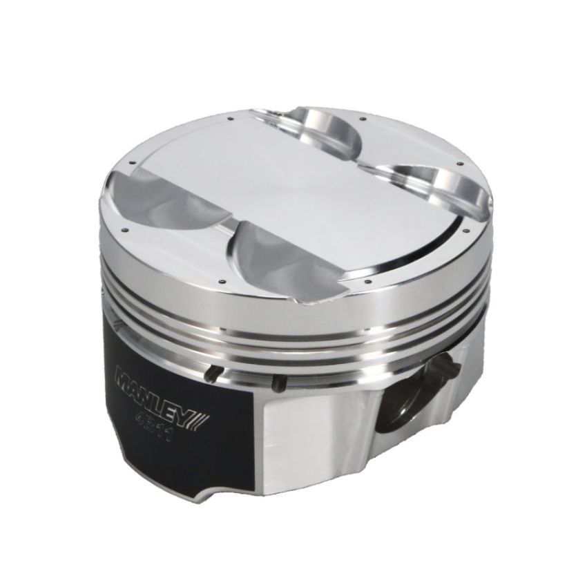 Manley Performance 614200CE-4 Manley 08+ Mitsubishi 4B11T 86mm STD -5cc Dome 9.0:1 CR Platinum Series Piston Set w/ Rings