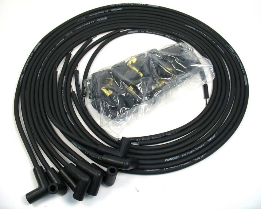 PERTRONIX IGNITION PRT808290 8MM Universal Wire Set - Black