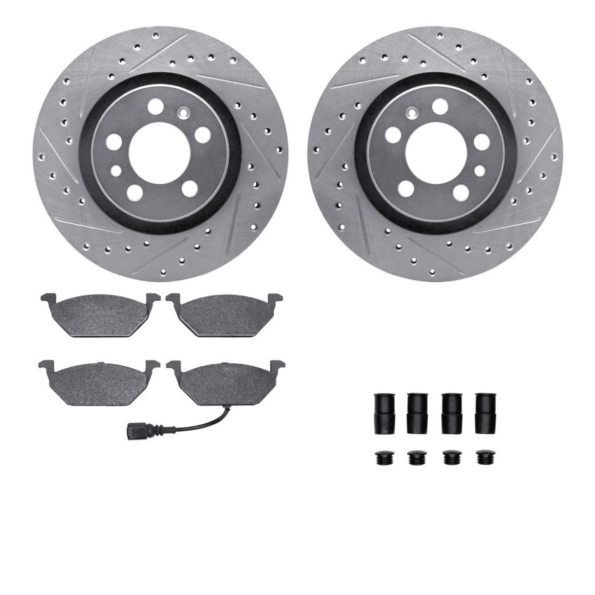 Dynamic Friction 7512-74026 Rotor Kit