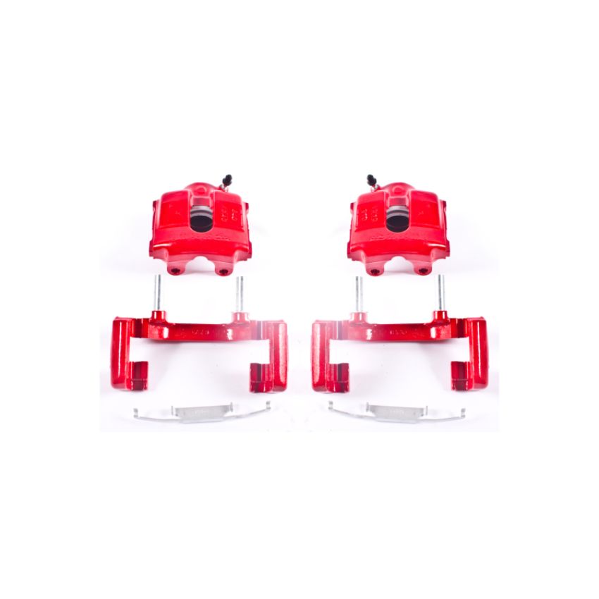 PowerStop S1618A Red Powder Coated Calipers
