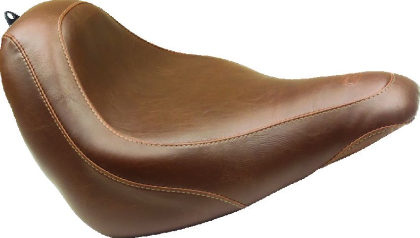 Mustang Motorcycle 83029 Mustang 18-21 Harley Street Bob Wide Tripper Solo Seat - Brown