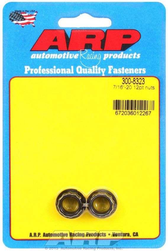 ARP ARP300-8323 7/16-20 12pt. Nuts (2)
