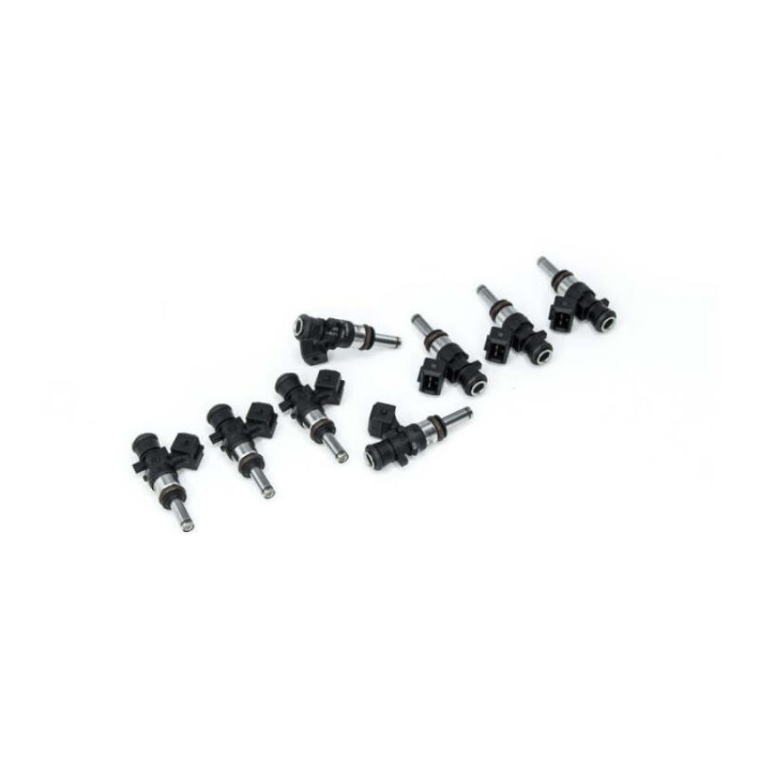 DeatschWerks 16MX-00-1250-8 Bosch EV14 Universal 40mm Compact Matched Set of 8 Injectors 1250cc (Extended Nozzle)
