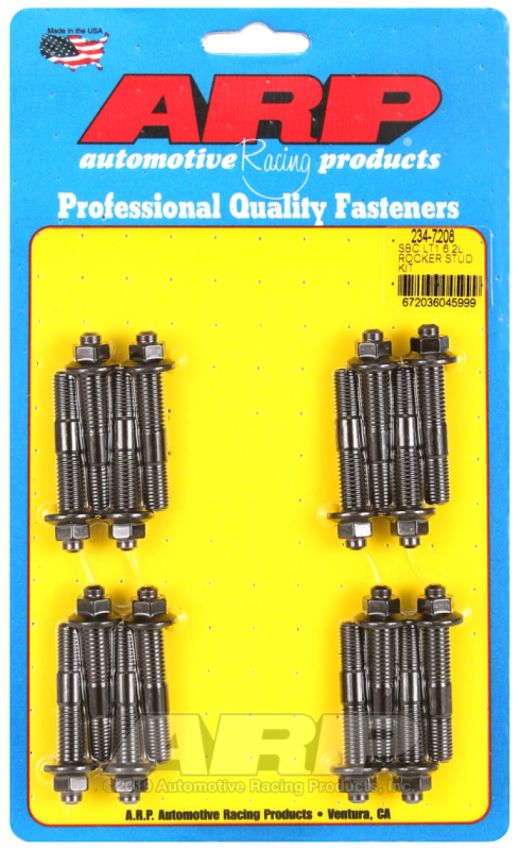 ARP ARP234-7208 Rocker Arm Stud Kit GM Gen V 6.2L LT1/LT4