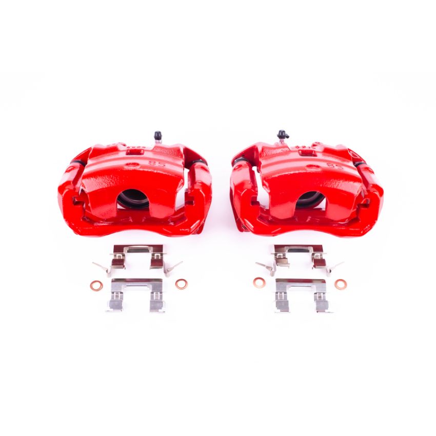 PowerStop S6640 Red Powder Coated Calipers
