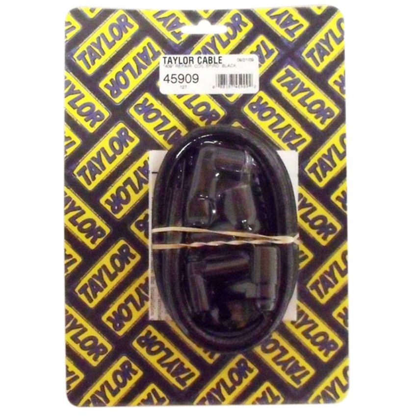Taylor Cable 45909 409 Spiro-Wound 10.4mm Coil Wire Repair Kit Blk