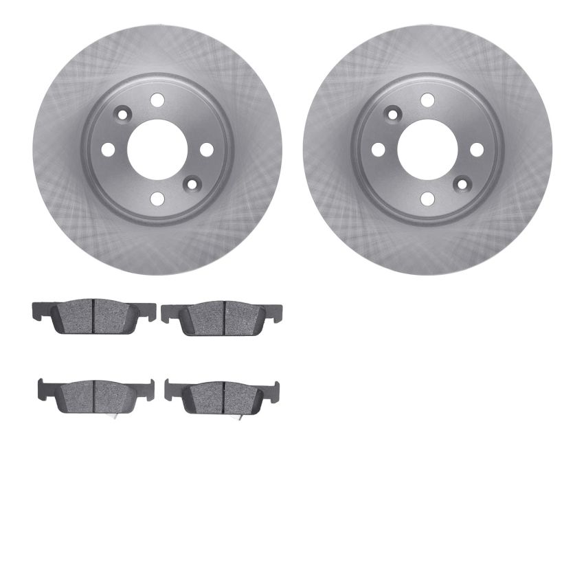 Dynamic Friction 6502-63539 Rotor Kit