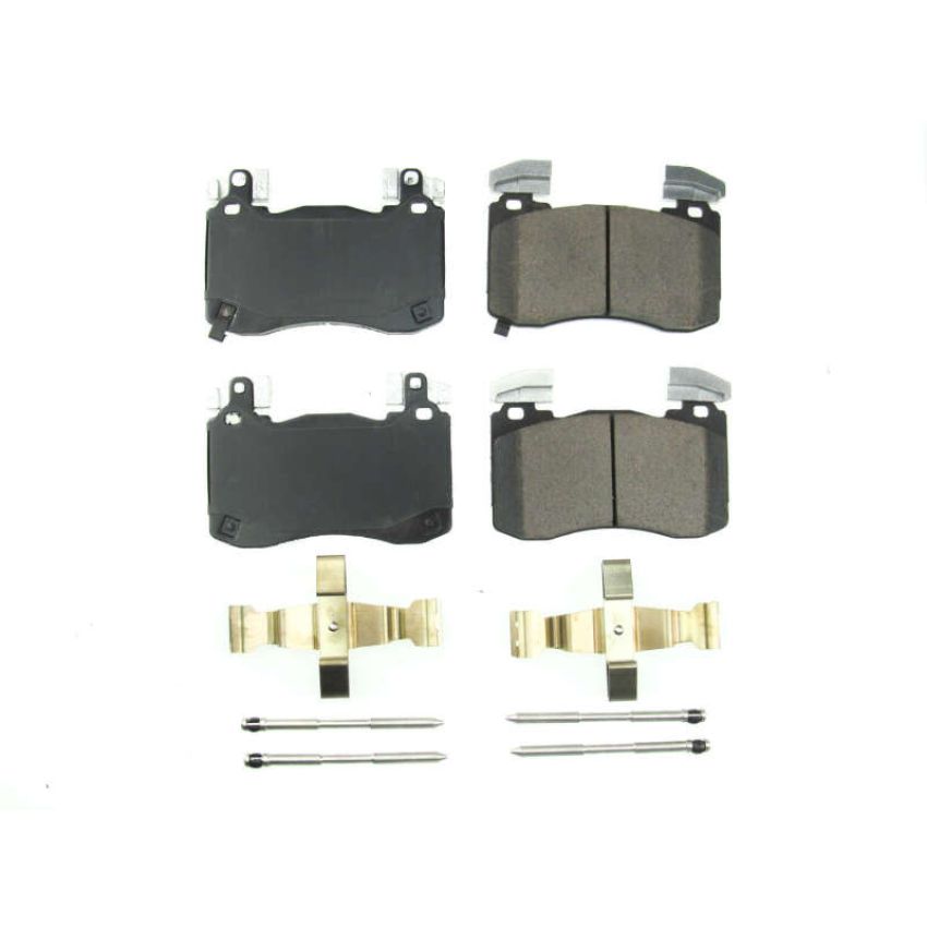 PowerStop 17-6012 PowerStop - Z17 Low-Dust Ceramic Brake Pads with Hardware