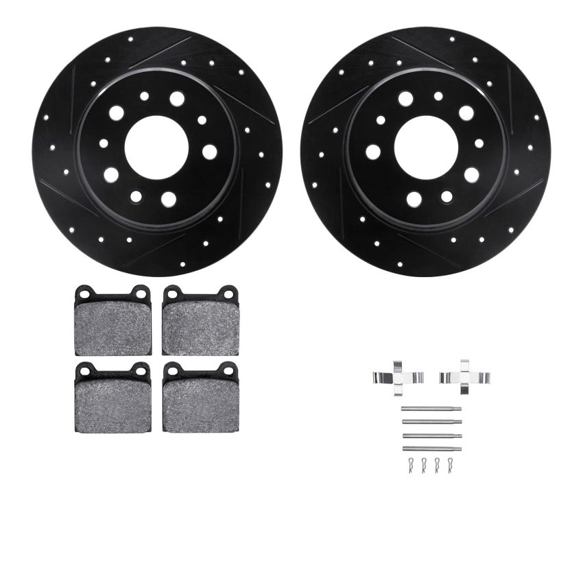 Dynamic Friction 8612-63007 Rotor Kit