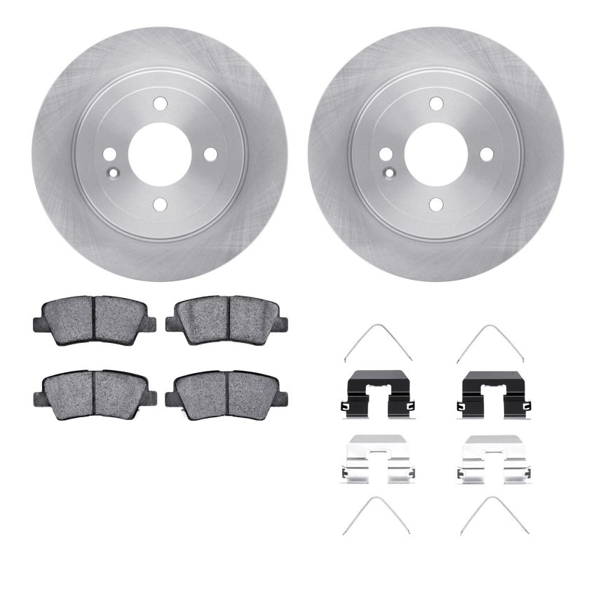 Dynamic Friction 6512-03363 Rotor Kit