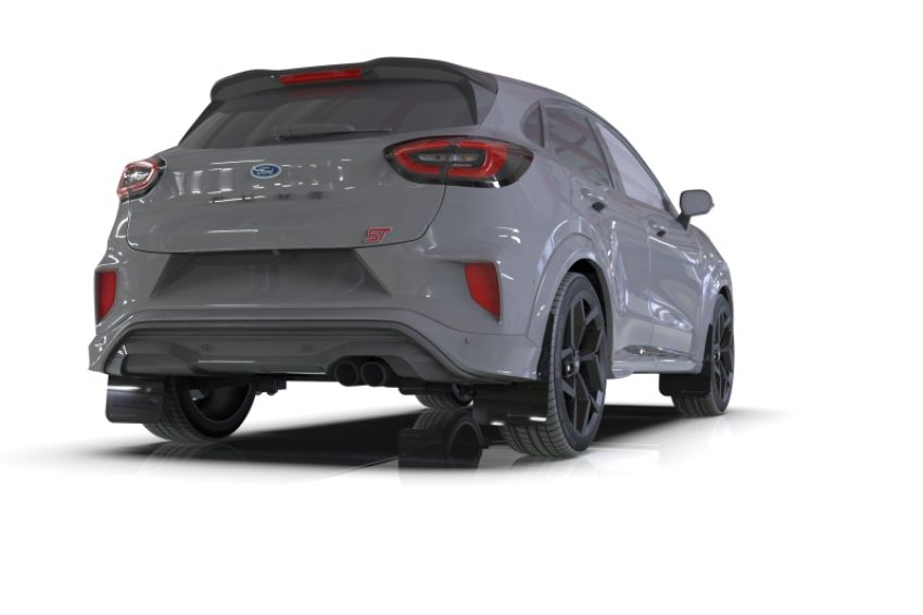 Rally Armor MF86-UR-BLK-GRY Black Mud Flap/Grey Logo